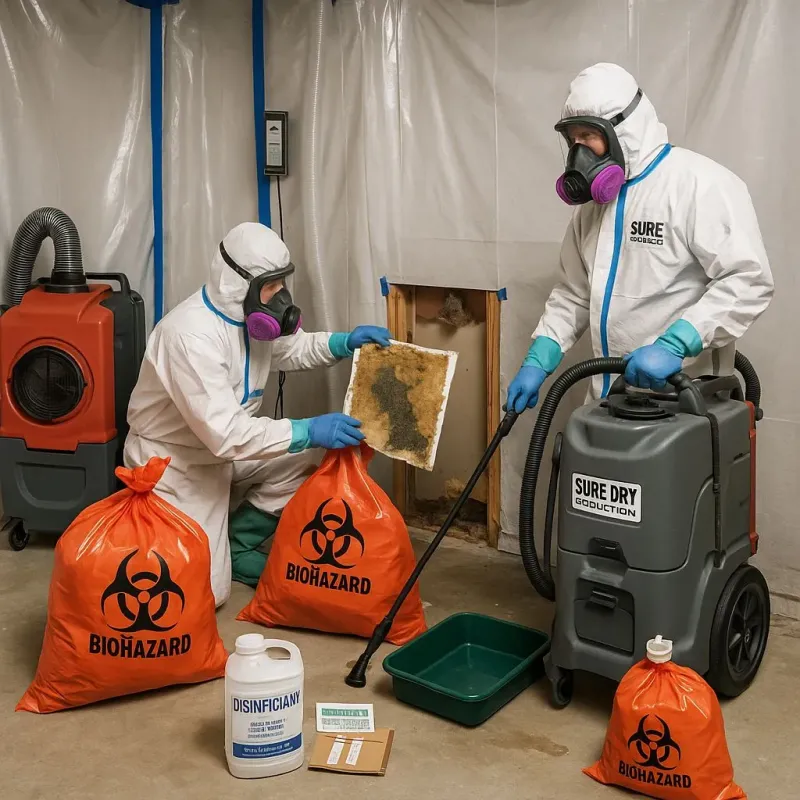 Contaminated Water Handling Protocols process in Chatfield, MN